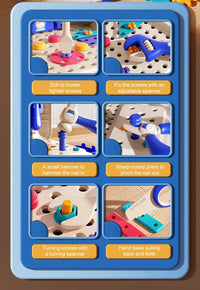 ZakPlays™ STEM Builder Toolbox – Reversible Drill & Puzzle Solving