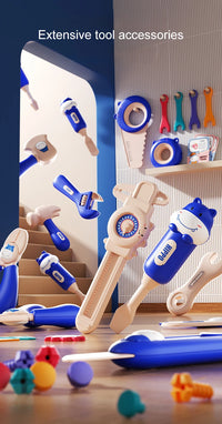 ZakPlays™ STEM Builder Toolbox – Reversible Drill & Puzzle Solving