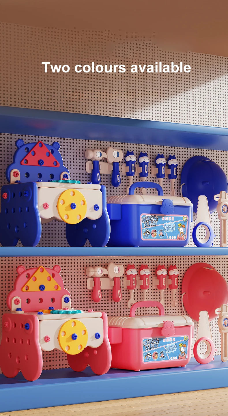 ZakPlays™ STEM Builder Toolbox – Reversible Drill & Puzzle Solving