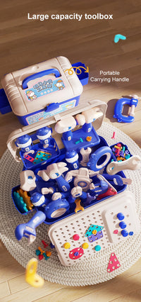 ZakPlays™ STEM Builder Toolbox – Reversible Drill & Puzzle Solving