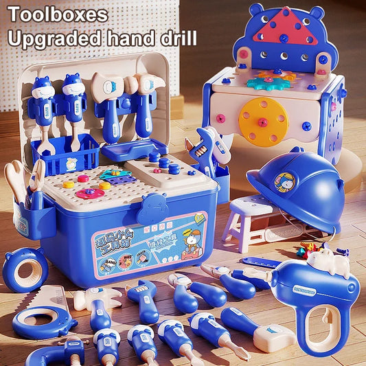 ZakPlays™ STEM Builder Toolbox – Reversible Drill & Puzzle Solving
