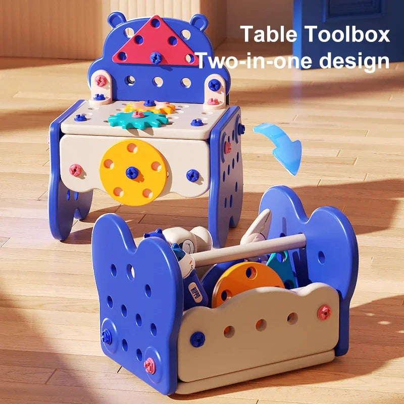 ZakPlays™ STEM Builder Toolbox – Reversible Drill & Puzzle Solving